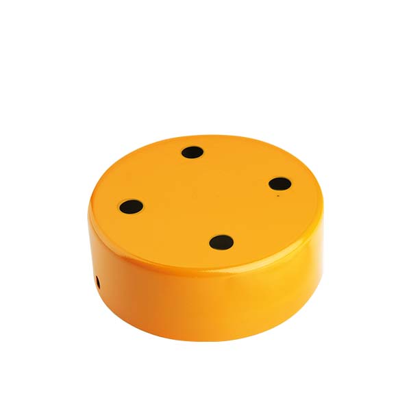 Rosone cilindrico in metallo 4 fori per pendel - immagine 9